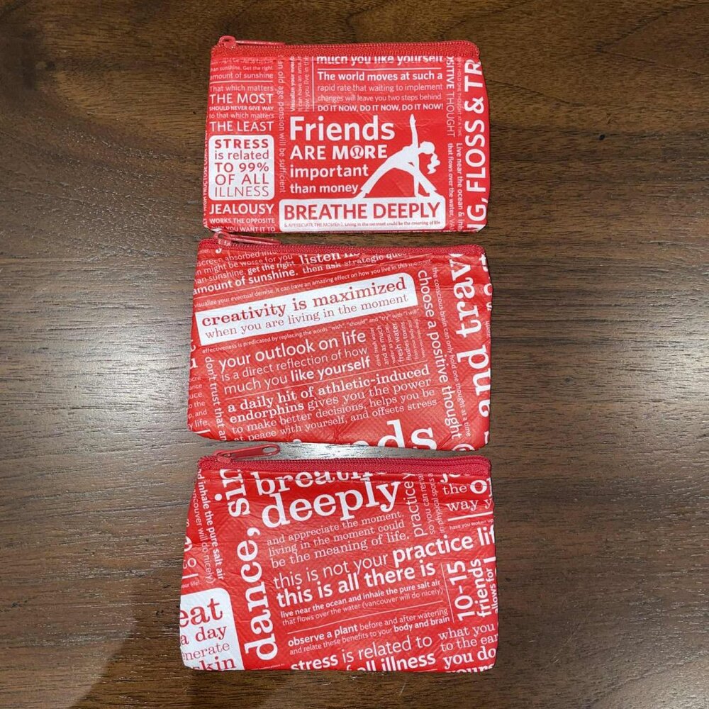 LULULEMON LOT OF 3 - Zipper Coin Pouch – NEW WITHOUT TAG